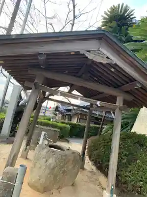 周防國総社宮 佐波神社の手水舎