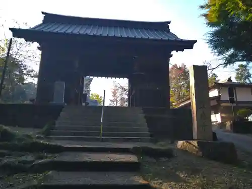 笠森寺の山門・神門