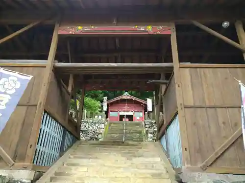 小幡八幡宮の山門・神門