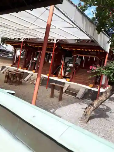 率川神社（大神神社摂社）の本殿