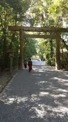 伊勢神宮外宮(豊受大神宮)の鳥居