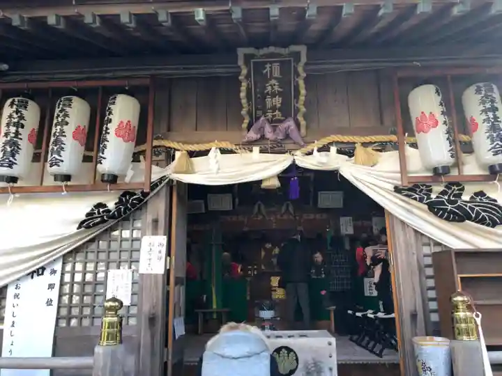 橿森神社の本殿・本堂