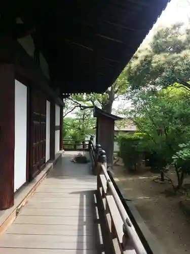 道明寺の庭園