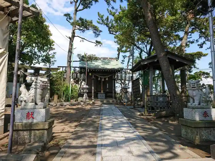 賀来神社の本殿・本堂