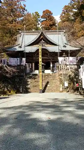 方廣寺の本殿