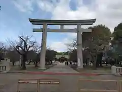 大阪護國神社の鳥居