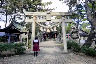 熊野神社(大浜上町)の鳥居