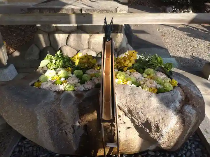 都波岐奈加等神社の手水舎