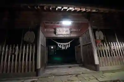 田村神社の山門・神門