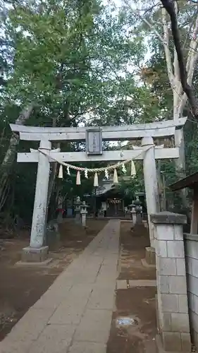 七百餘所神社 の鳥居