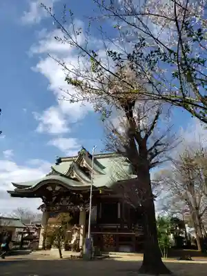 諏訪神社の本殿・本堂