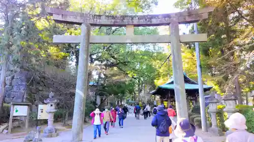 六所神社の鳥居