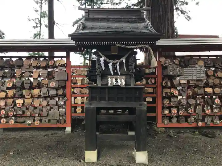 櫛引八幡宮の絵馬