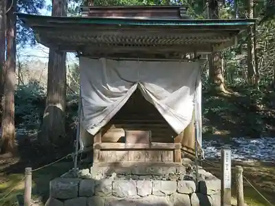 平泉寺白山神社の本殿・本堂