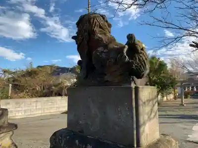 加茂神社の狛犬