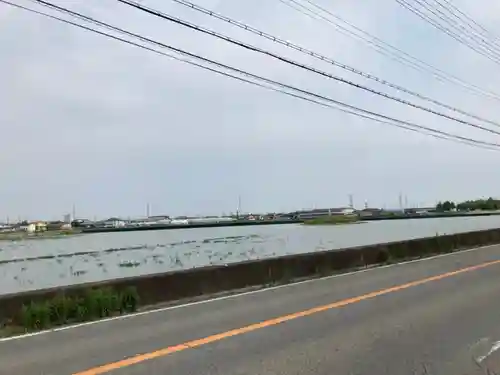 国安天満神社の周辺