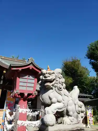 鷺宮八幡神社の狛犬