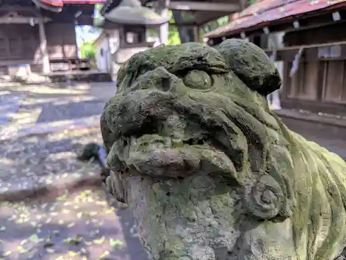 八幡神社の狛犬