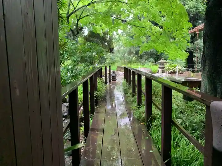 愛宕神社の庭園