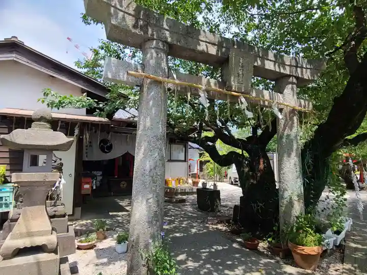 山王宮 日吉神社の鳥居