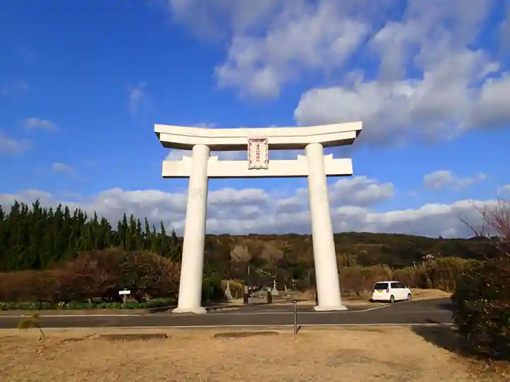 白沙八幡神社の鳥居