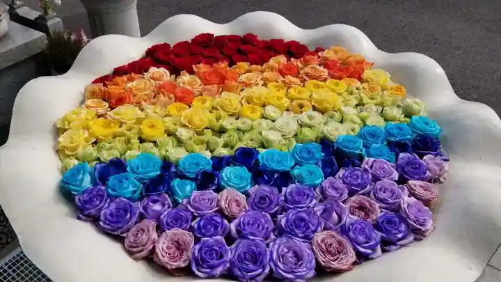 最明寺の手水舎