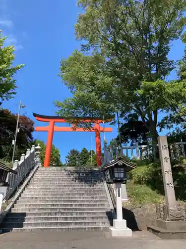 湯倉神社の鳥居