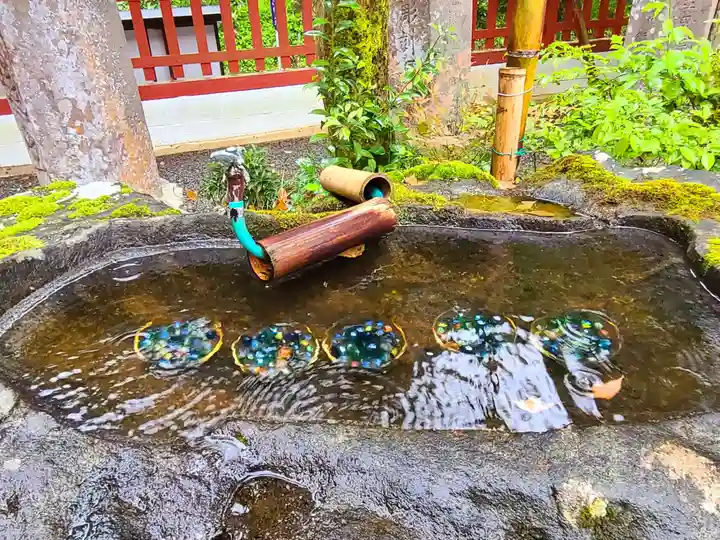 妻垣神社の手水舎
