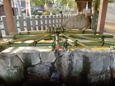 伊豫豆比古命神社の手水舎