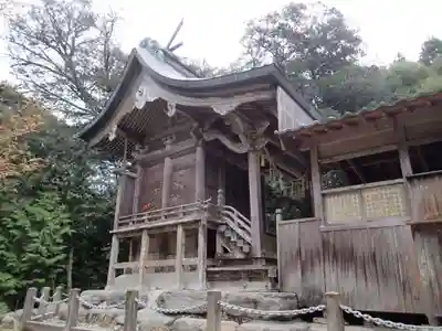 銀山上神社の本殿・本堂