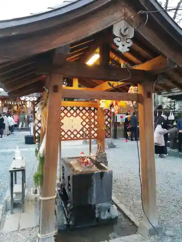 川越熊野神社の手水