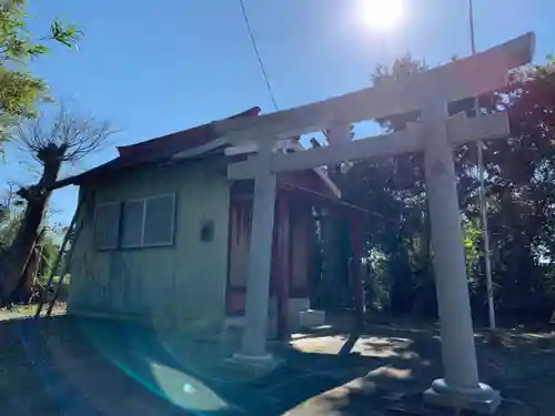 稲荷神社の鳥居