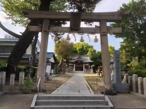 伊居太神社の鳥居