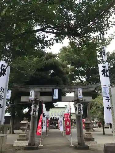 相模原氷川神社の鳥居