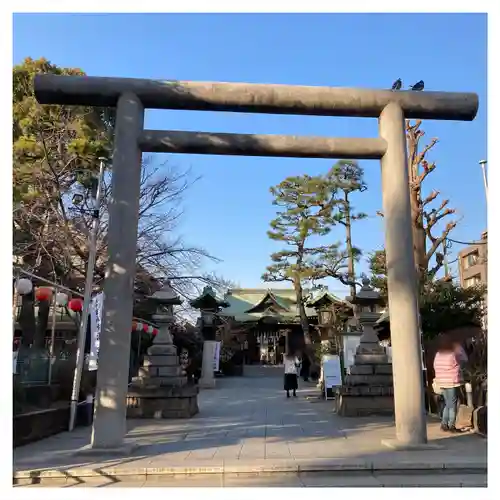 桜神宮の鳥居