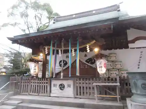 松戸神社の本殿・本堂