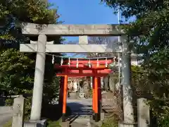 天明稲荷神社の鳥居