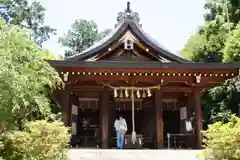 飛鳥坐神社の本殿