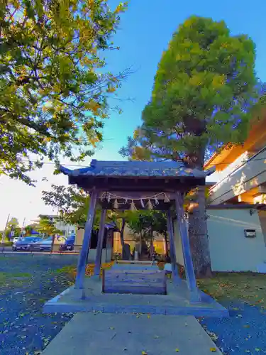迦具土神社（伊奈町茶屋）の手水舎