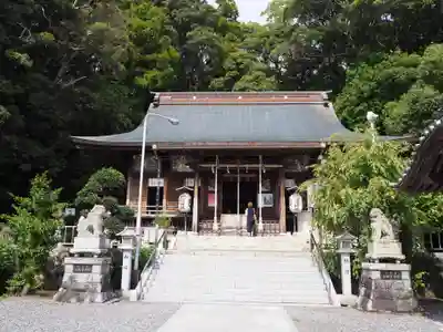 飽波神社の本殿・本堂
