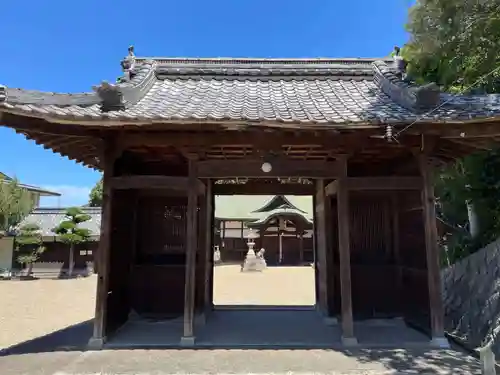 清水神社の山門