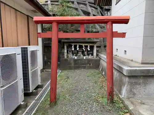 神明神社の鳥居