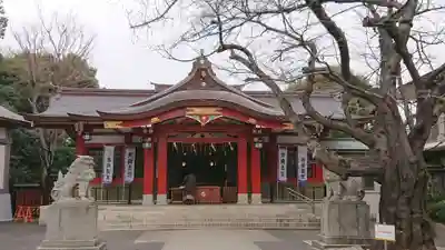 旗岡八幡神社の本殿・本堂