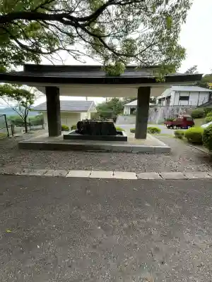 鳥取縣護國神社の手水舎