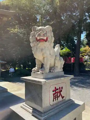 諏訪神社の狛犬