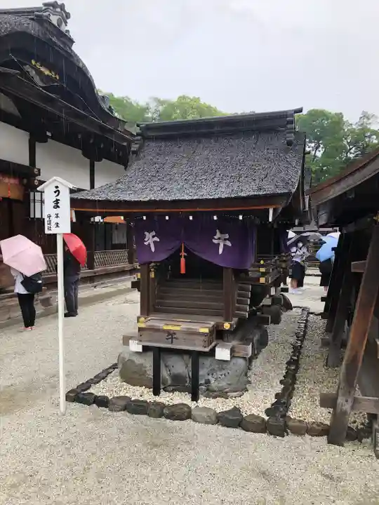 賀茂御祖神社(下鴨神社)の末社・摂社