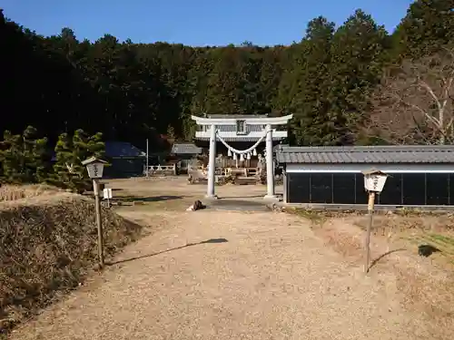 熊野神社の鳥居