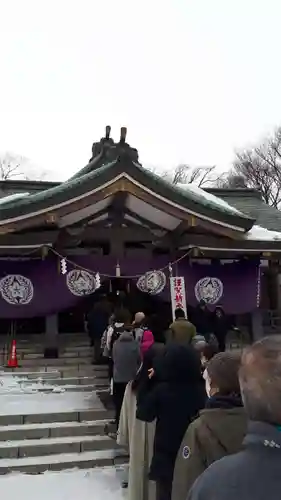 札幌護國神社の初詣