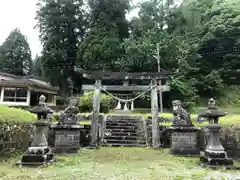 鬼神野神社の鳥居