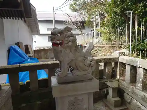 豊積神社の狛犬